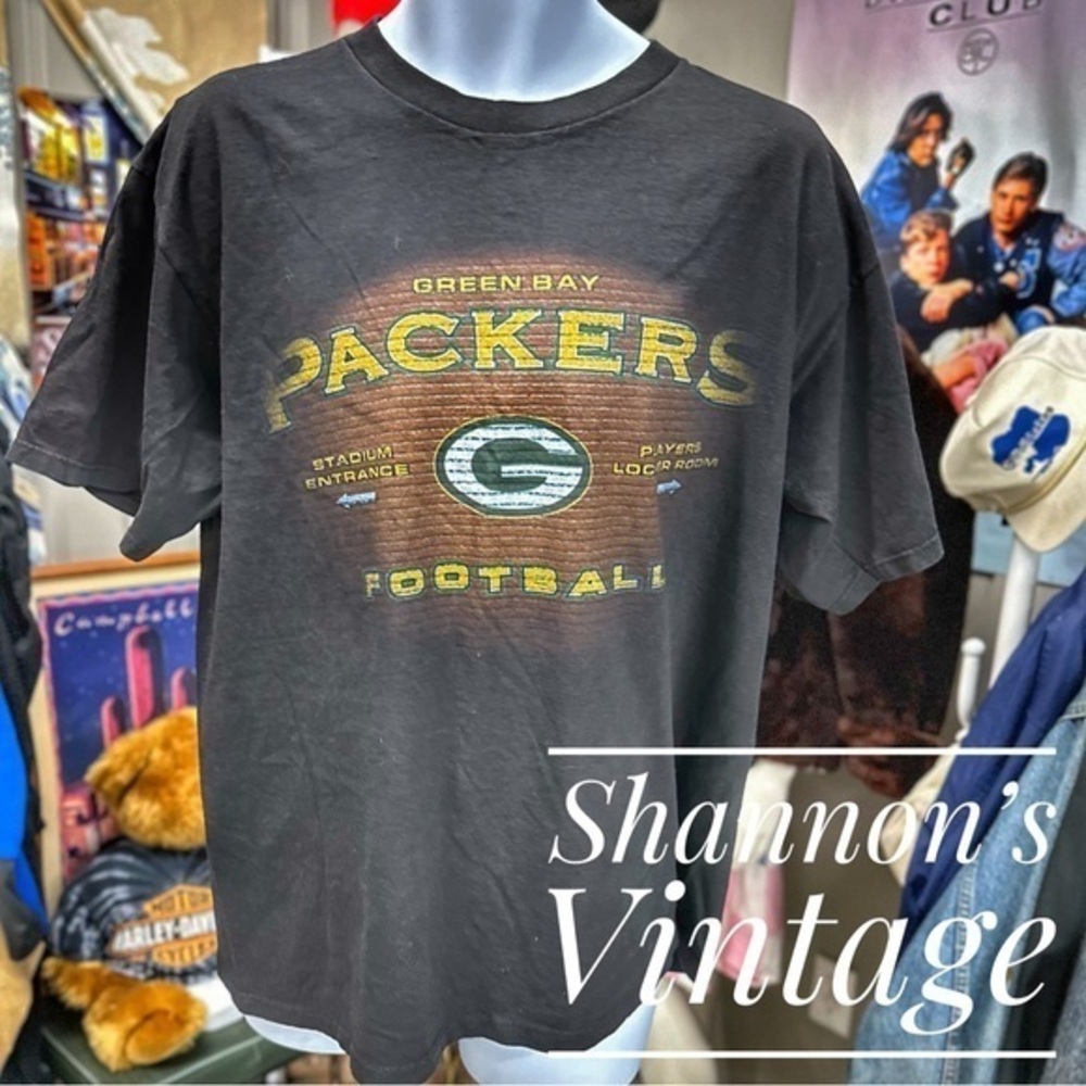 Green Bay Packers STARTER VNTG made in USA sz large single stitch tee A19